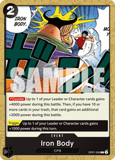 Iron Body - ONE PIECE CARD GAME - MoxLand